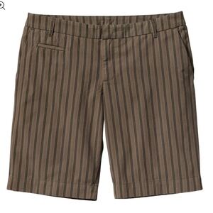 Patagonia Worn Wear Women’s Shorts in Tunisian Stripe: Mud size 2